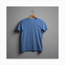 Blue T - Shirt 1 Canvas Print