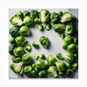 Brussels Sprouts 3 Canvas Print