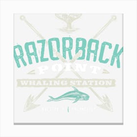 Razorback Point Whaling Station Canvas Print