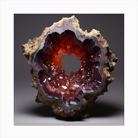 Geode 6 Canvas Print