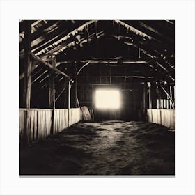 Barn Light Canvas Print