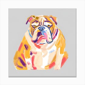 Bulldog 04 Canvas Print