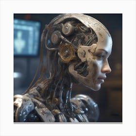 Cyborg 42 Canvas Print