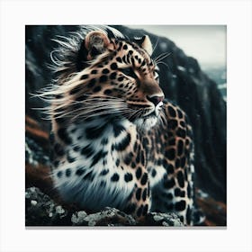 Leopard 4 Canvas Print