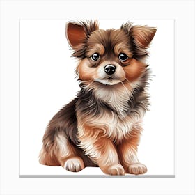 Chihuahua Puppy Canvas Print