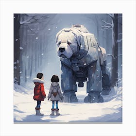 By-Tor And The Snow Dog 1 Canvas Print