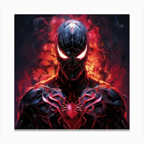 Spiderman Mechanical Ferocity Canvas Print