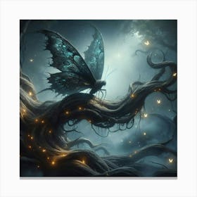 Fairy In The Forest 1 Canvas Print