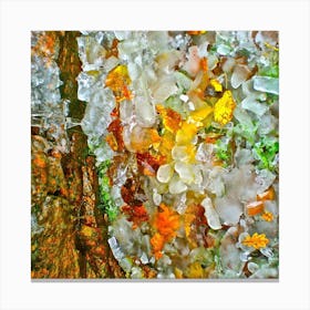 Ice And Sea Glass Canvas Print