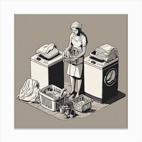 Laundry Room Canvas Print