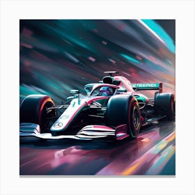 Mercedes F1 Canvas Print