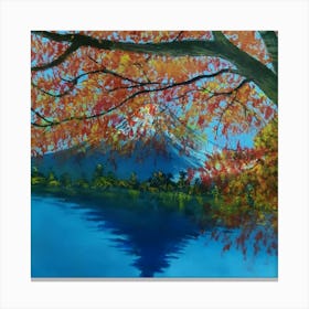 Autumn Leaves Falls Canvas Print