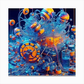 DMT ai art 019 Canvas Print