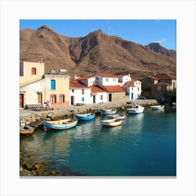 Aegean Island Canvas Print