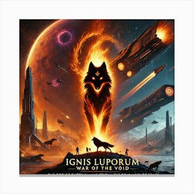 Ignis Luporum War Of The Void Title Stampe su tela