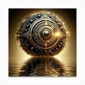 Futuristic Spaceship 6 Canvas Print