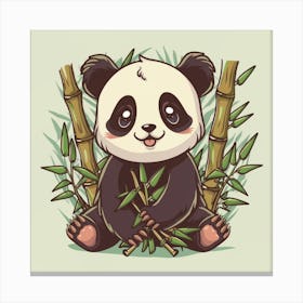 Panda Bear 8 Canvas Print
