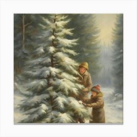 Christmas Tree 2 Canvas Print