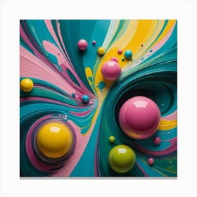 Abstract Painting 36 Canvas Print