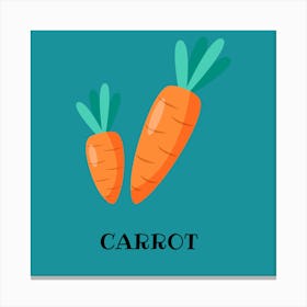 The Carrot Canvas Print