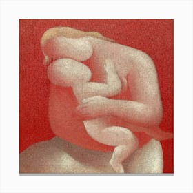 Mother And Child 8 Canvas Print