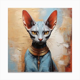 Sphinx-cat 10 Canvas Print