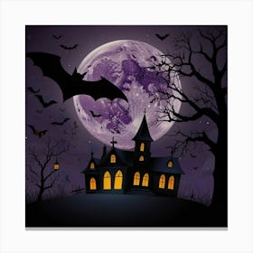 Haunted House 16 Canvas Print