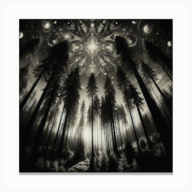 'The Forest' 3 Canvas Print