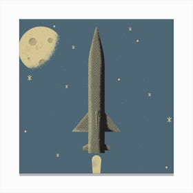 Rocket 2 Canvas Print