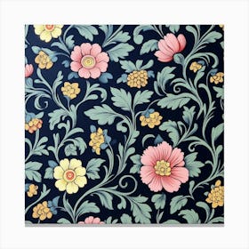 Wallpaper Pattern Art Canvas Print