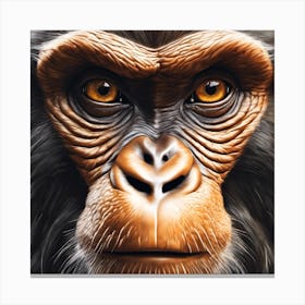 Chimpanzee 7 Canvas Print