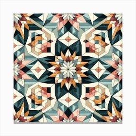 Abstract Geometric Pattern 56 Canvas Print