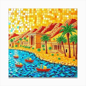 Flux Schnell A Vibrant Mosaic Artwork Depicting The Majestic C 0 Toile