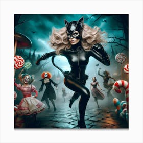 Catwoman 5 Canvas Print