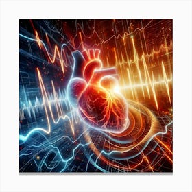 Heartbeat 1 Canvas Print