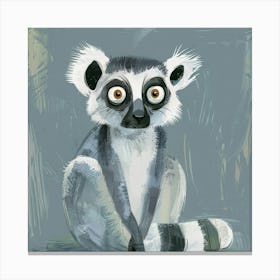 Lemur 10 Canvas Print
