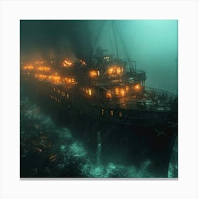 Ship Of Fools Canvas Print