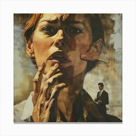 'The Woman' Canvas Print