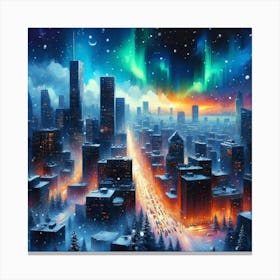 Frozen Echoes 4 Canvas Print