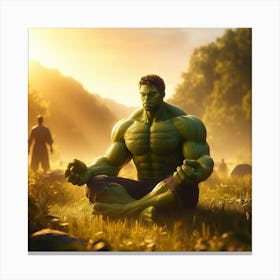 Incredible Hulk Canvas Print