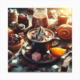 Hot Chocolate Canvas Print