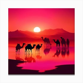 Sahara dream Canvas Print