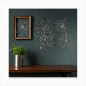 Spider Webs Canvas Print