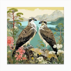 Bird In Nature Osprey 1 Canvas Print
