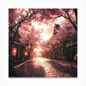 Cherry Blossoms Canvas Print