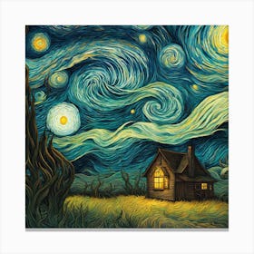 Starry Night 2 Canvas Print