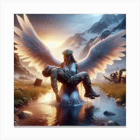 Angel Of Death 2 Canvas Print