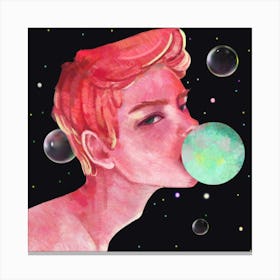 Bubbles Canvas Print