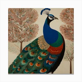 Peacock 14 Canvas Print