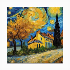 Van Gogh Wall Art Canvas Print